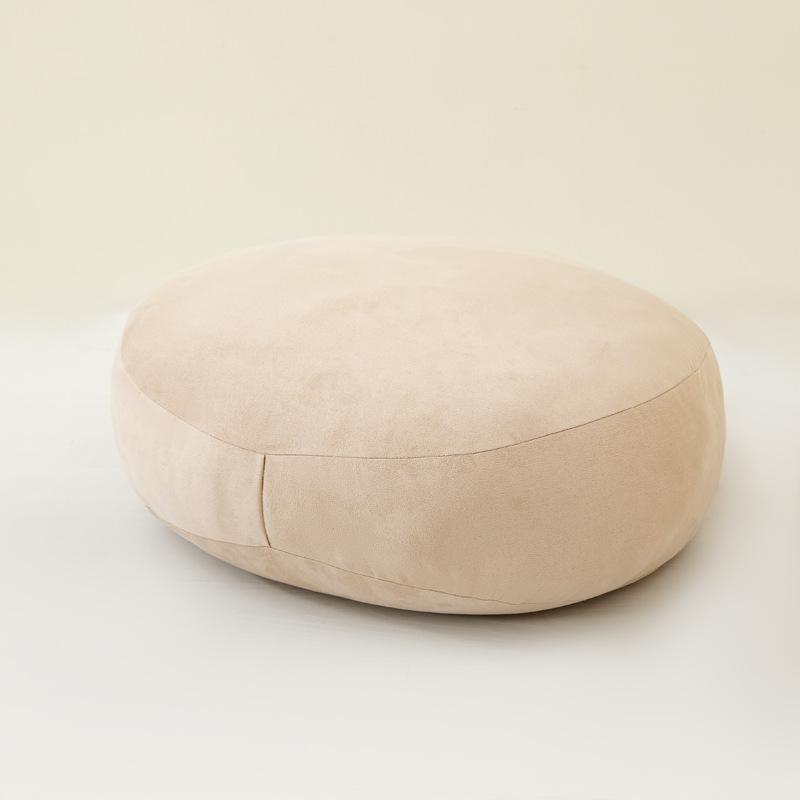 Japanese Style Soft Cloud Lumbar Pillow Waist Support Cushion for Car Office Home