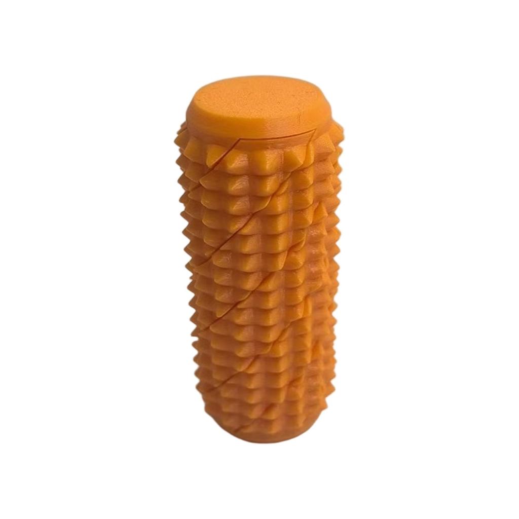 3D Printed Spiral Fingertip Decompression Massage Stick With Small Handle