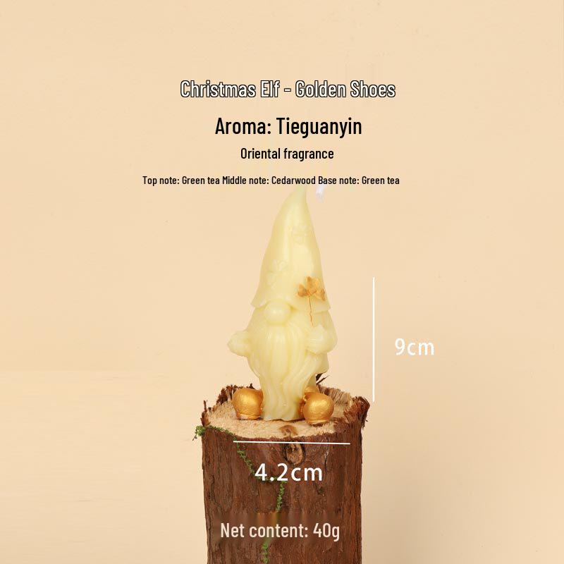 

Santa Claus Scented Christmas Candles: Odor-Eliminating Fire & Pine Scents for Bedroom & Tree Decor