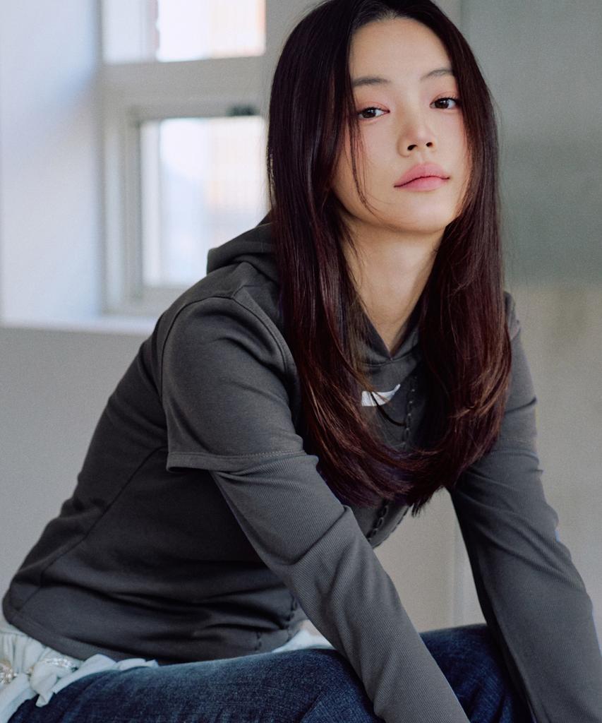 Erica Layered Hoodie [Charcoal]
