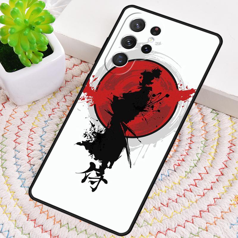 Japanisches Bushido Samurai Silikon Handyhülle Für Samsung Galaxy note 10 pro S26 S25 S24 S23 S22 S21 Plus S25Ultra Capa Abdeckung