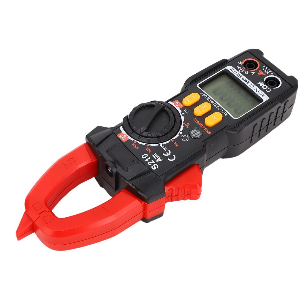 Digital Clamp Meter 6000 Counts Auto Ranging Multimeter 600V 600A AC DC Current Voltage Resistor