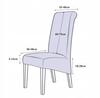 Cover For Xxl Sloping Chair, Black Velvet