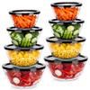 Glass Bowls With Lids 750 Ml / 1 L / 1.5 L / 2 L 8 Pcs.