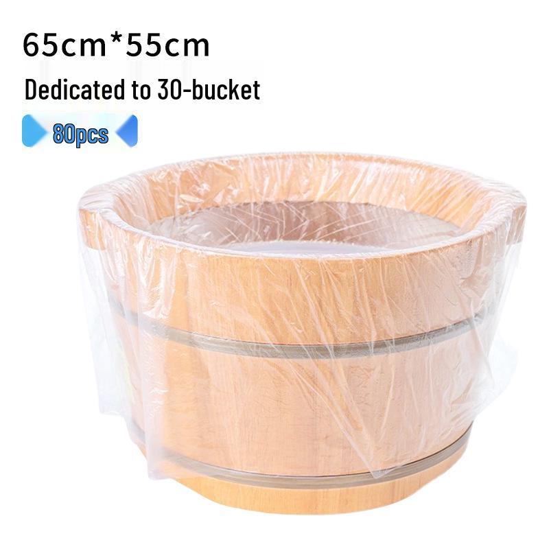 

Одноразовые пакеты для замачивания и массажа ног для деревянных ведер и тазов Thickened 1 Pack [80 pieces]