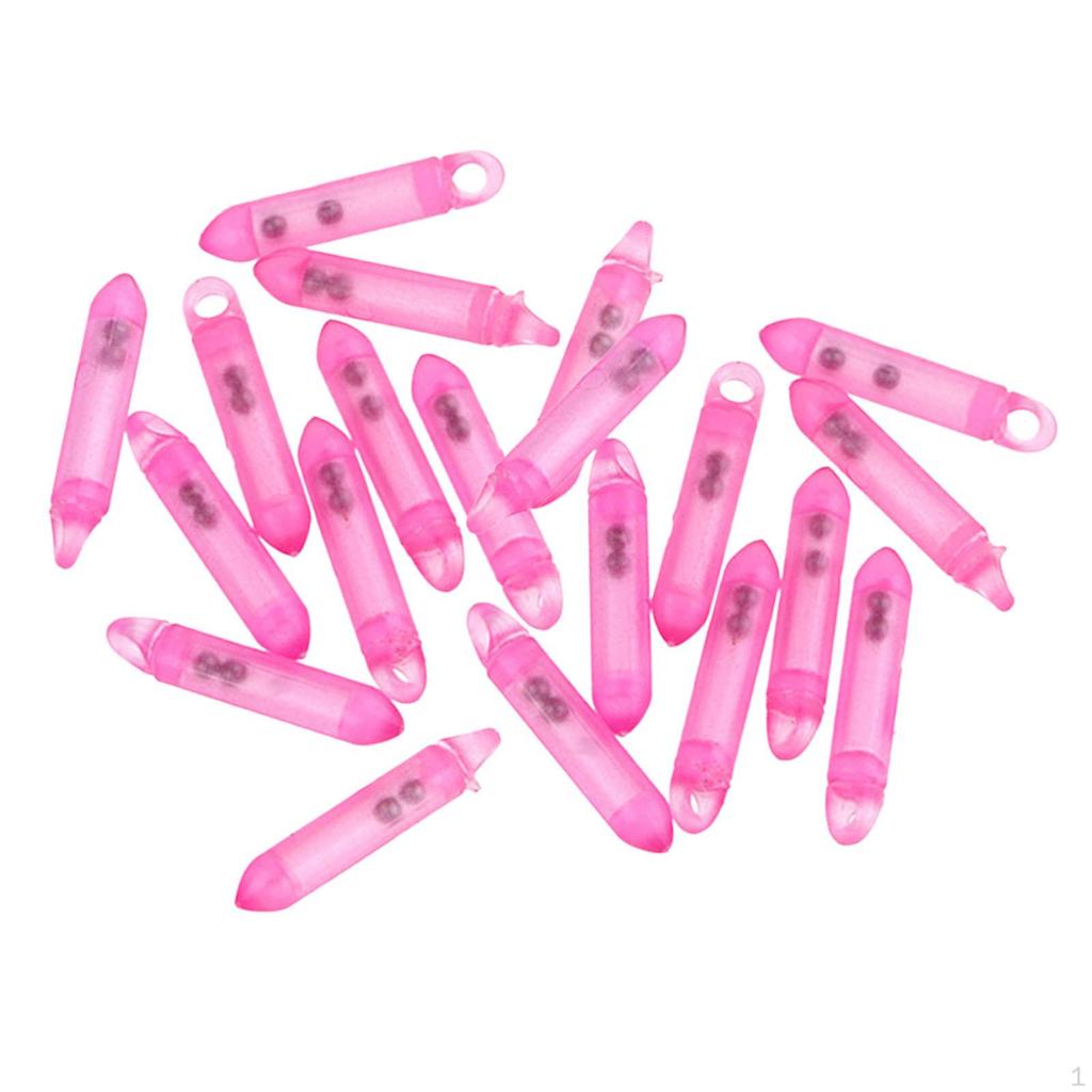 20 Pieces Fishing Rattles Accessories Tackle Easy to Use Freshwater Tools