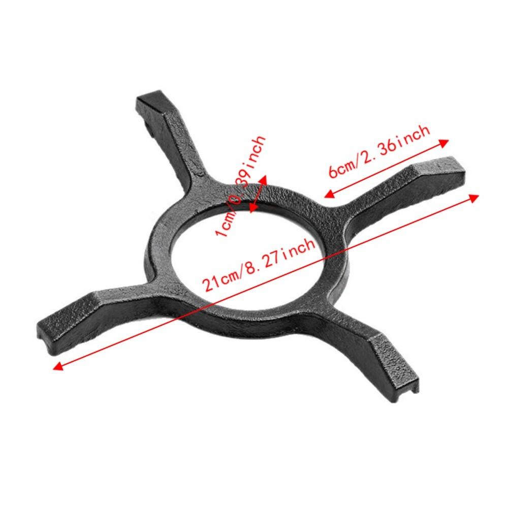 Universal Gas Stove Wok Support Ring Anti-skid 1 Claws Milk Pot Holder Anticorrosive Cast Iron Gas Stove Frame Kitchen Cookware
