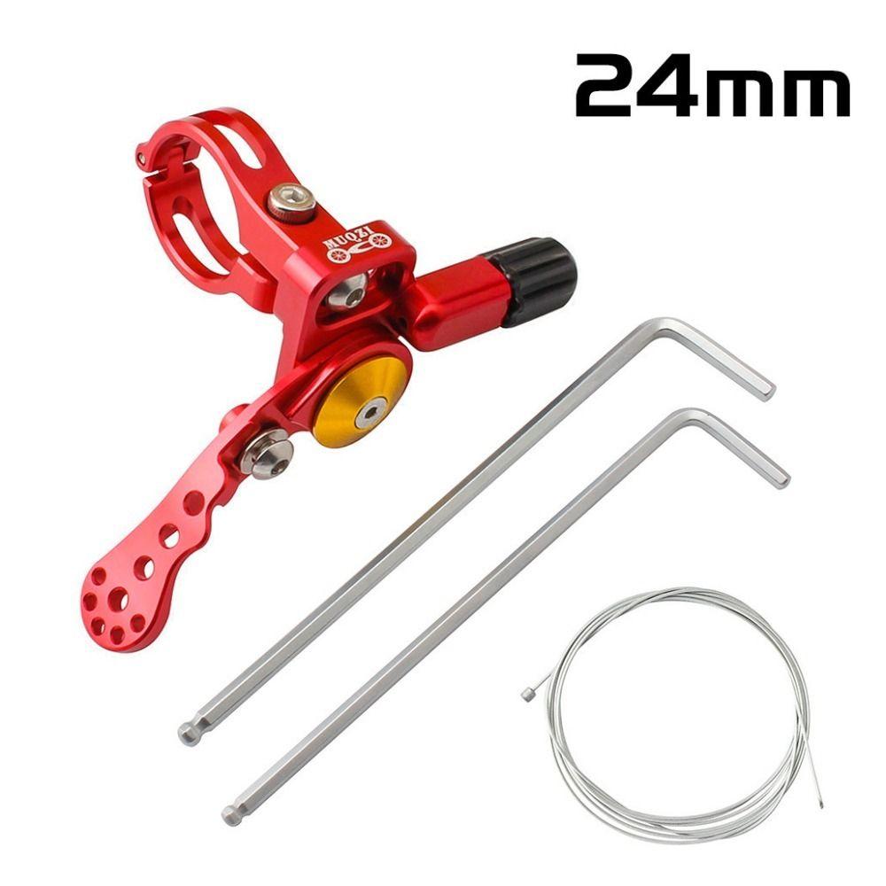 22.2mm/24mm Bicycle Seatpost Remote Controller Adjustable Free Lifting and Lowering MTB Dropper Seat Post Lever