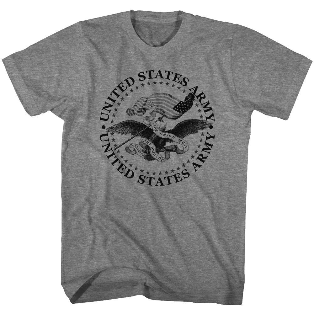 United States Army Seal The Union Must And Shall Be Preserved Men s T Shirt XL