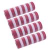 4 Rolls Durable Plastic Mesh Ribbon for Christmas Tree Decoration Perfect for DIY Projects and Festival Home Decors
