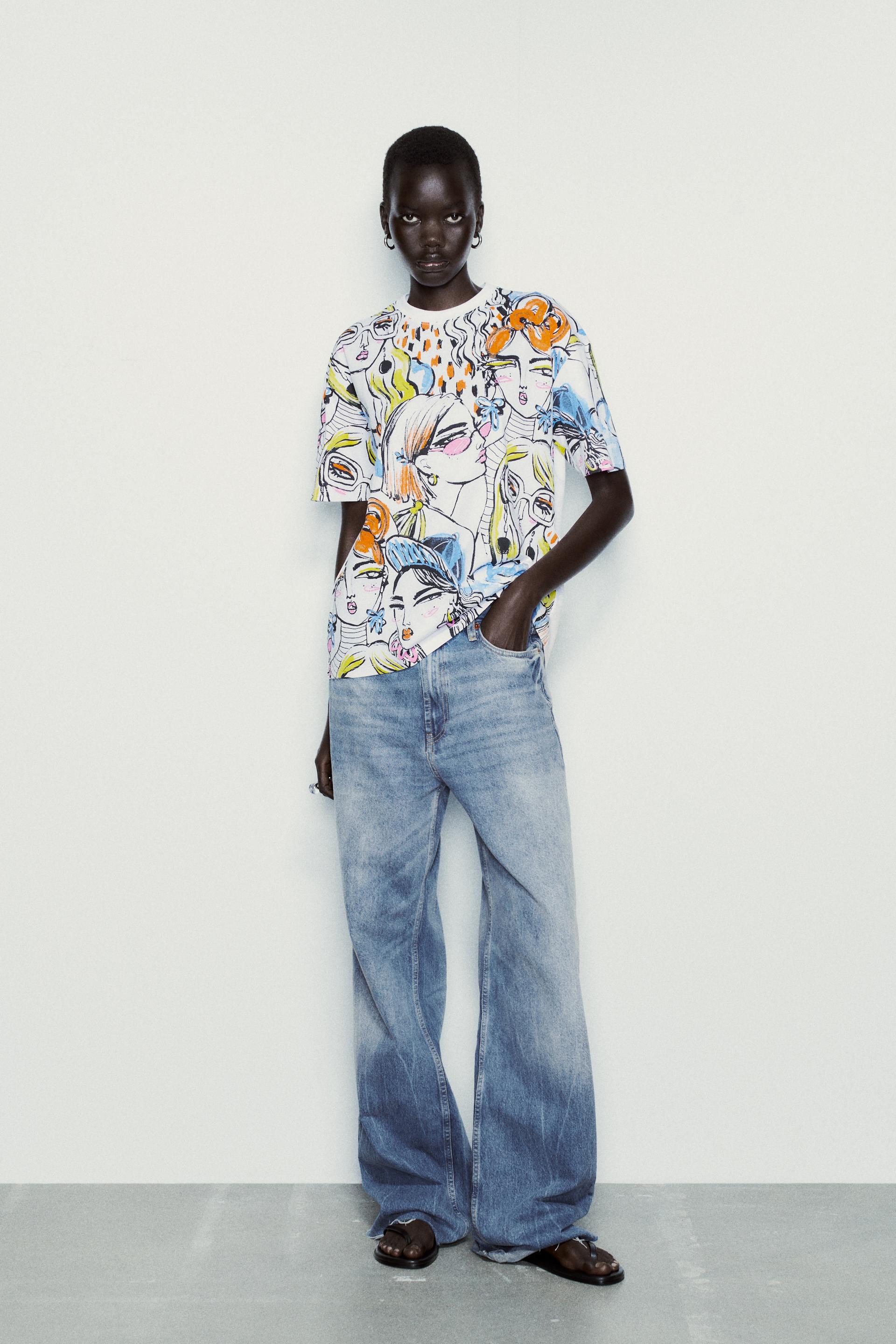 

ФУТБОЛКА С ПРИНТОМ ДЛЯ ДЕВОЧЕК