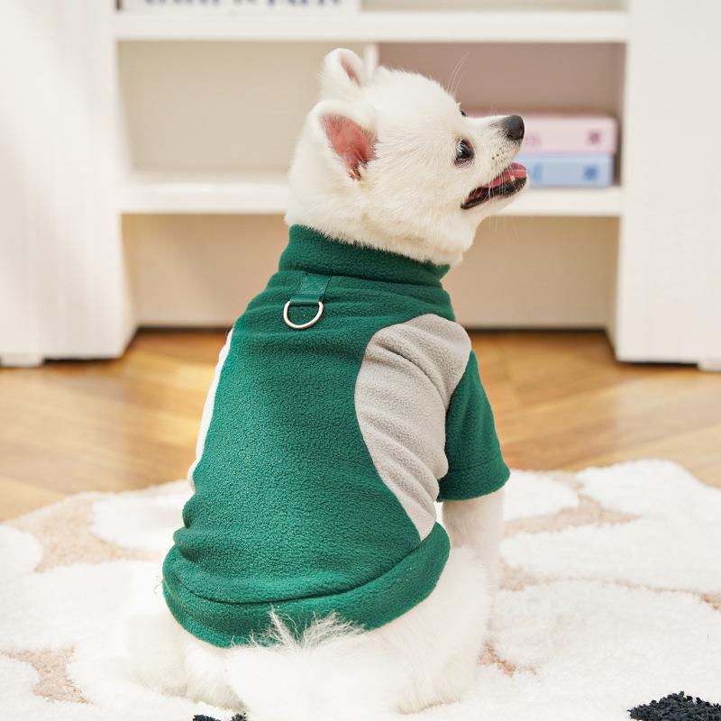 Fleece Lined Thermal Pet Clothing for Dogs and Cats Small Breeds Corgi Autumn Winter Cold Weather Warm Comfortable Active Wear