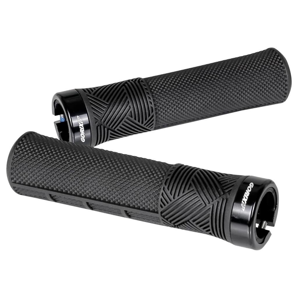 GORIX Bicycle Round Strong Cross Handlebar Bicycle Grip Replacement Grips, Grips, Non-sticky, Grip, Customizable, Stylish, Bike/MTB Grips, (GSR