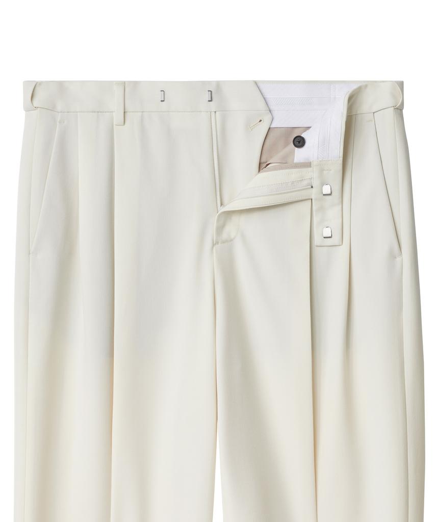 Musinsa Standard Super Wide Hidden Banding Slacks [Cream]