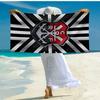 CRF Fashion Beach Towel: Ideal for Summer Adventures Soft, Absorbent and Quick Drying Suitable for Swimming and Bathing