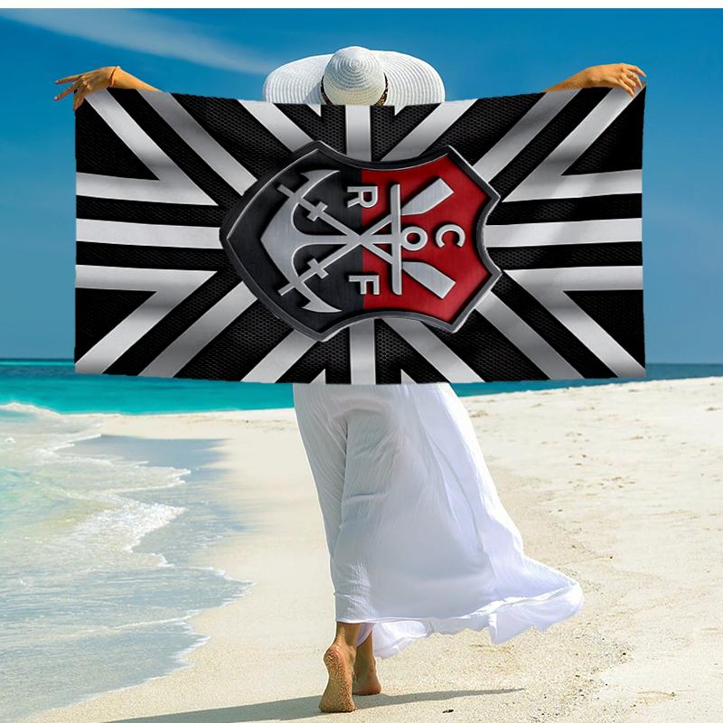 CRF Fashion Beach Towel: Ideal for Summer Adventures Soft, Absorbent and Quick Drying Suitable for Swimming and Bathing
