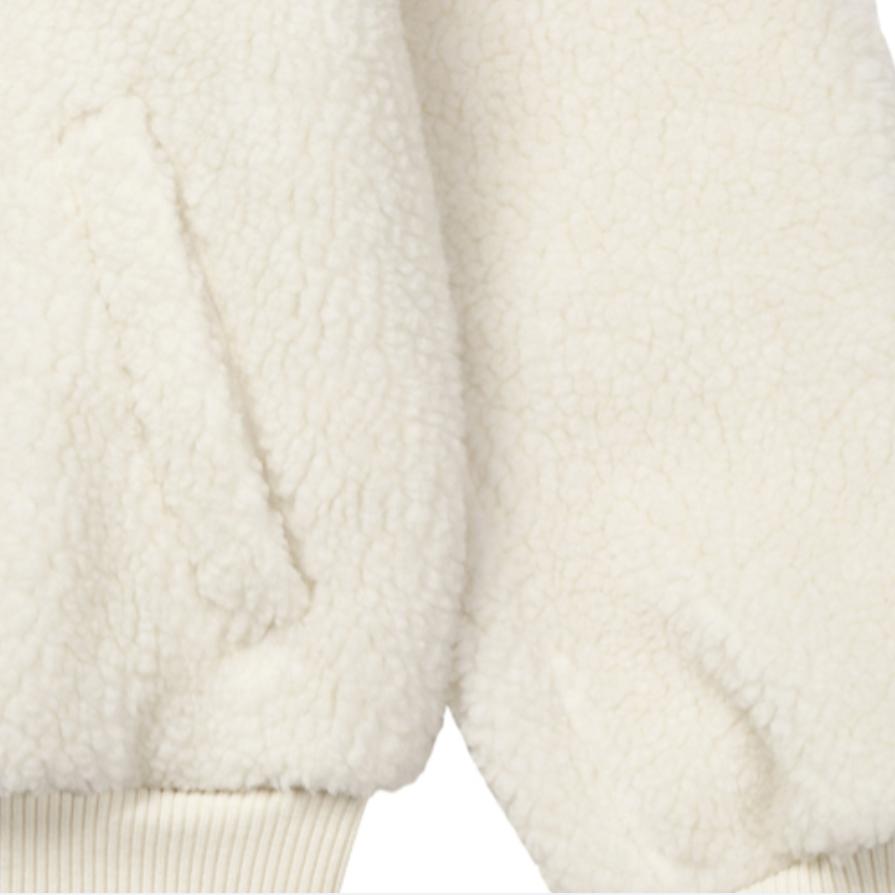 New MLB New York Yankees Velvet feel Coat Unisex Ivory White 31JPF4061-50I