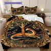 Medieval Gothic Fantasy Dragon bedding, duvet cover, pillowcase, home decoration, birthday gift (1 * duvet cover+2 * pillowcase, coreless)