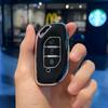 Fashion New Soft Tpu Key Fob Case Cover Mount Chain Ring Fit For Dongfeng Fengxing Forthing T5 Evo Auto Accessories Car-Styling