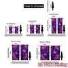 2D Flat Printing  JIT 2pcs   Curtains (Without Rod) Butterfly Bliss Popular Curtains&Drapes Versatile Polyester Fabric Curtains