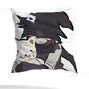 A-Azure Anime Pillow Case Square Double-Sided Printing Short Plush Sofa Cushion Cover Bedroom Bedside Pillow