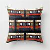 Vintage Black Camera Bicycle Print Car Cushion Cover Pillowcase Home Sofa Chair Decoration