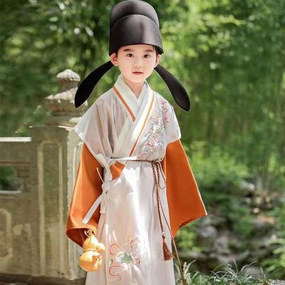 Hanfu Girl Chinese Style Cloth Summer Dress Antique Tang Suit Super Fairy Costume Dress Little Girl Mermaid Princess Skirt Undergarment