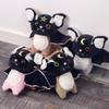 Cute Bat Plush Toy With Moon And Star Embroidery Design For Kids And Collectors