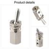 Mechanical Pneumatic Valve TV3S 2 Position 3 Way with Manual Lever Button for Air Control in Pneumatic Cylinders and Actuators