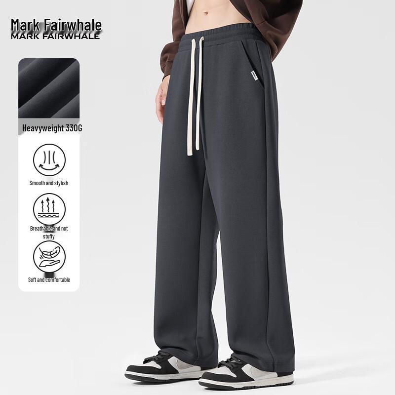 Mark Fairwhale Men's 2025 Autumn Straight-Leg Casual Sweatpants