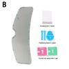 Universal Motorcycle Helmet Clear Patch Film Anti-fog And Rain Film Nano Coating Sticker Film Helmet Motocross 1PC