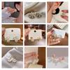 Mingqing Fashion S925 Silver Temperament Stud Earrings
