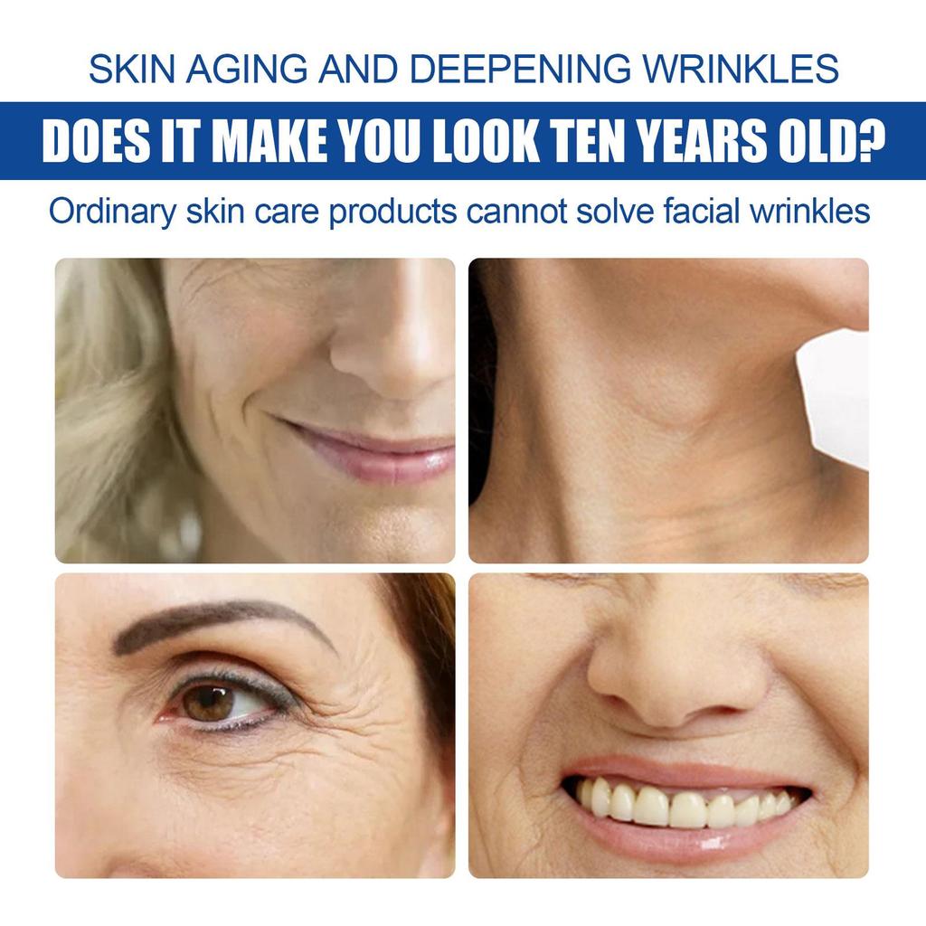 EELHOE Unsichtbares Gesichtsstraffungspflaster Mildert feine Linien und Fältchen Erschlaffte Haut Straffend und Liftend Gesichtspflaster