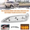 Blinkr v pravém levém zpětném zrcátku pro Hyundai IX35 Tucson ELH LM 2009-2015 UK