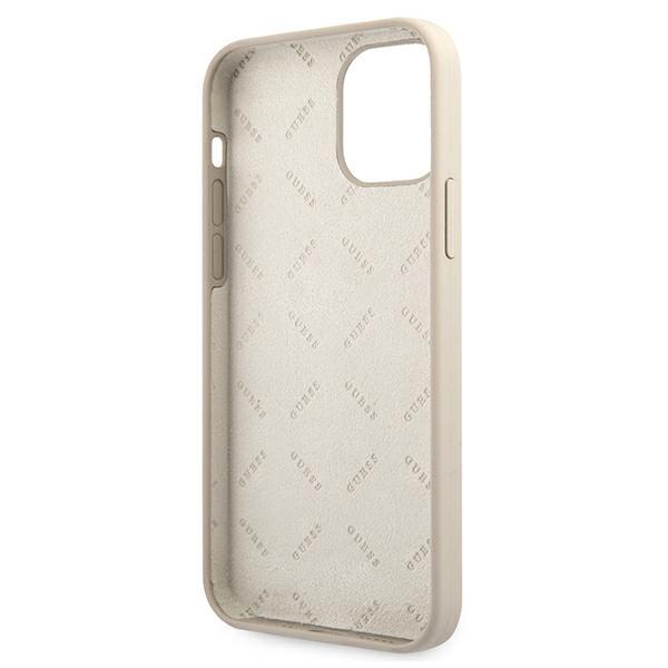 Guess Guhcp12Slsvsgp Iphone 12 Mini5,4 Szaro Różowy/Grey Pink Hardcase Silicone Vintage