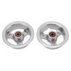 3.50 4 Rear Wheel Rim with 600RS Bearing 4 Inch Aluminum Alloy High Torsion Proof Sturdy for Electric Scooter Tiller