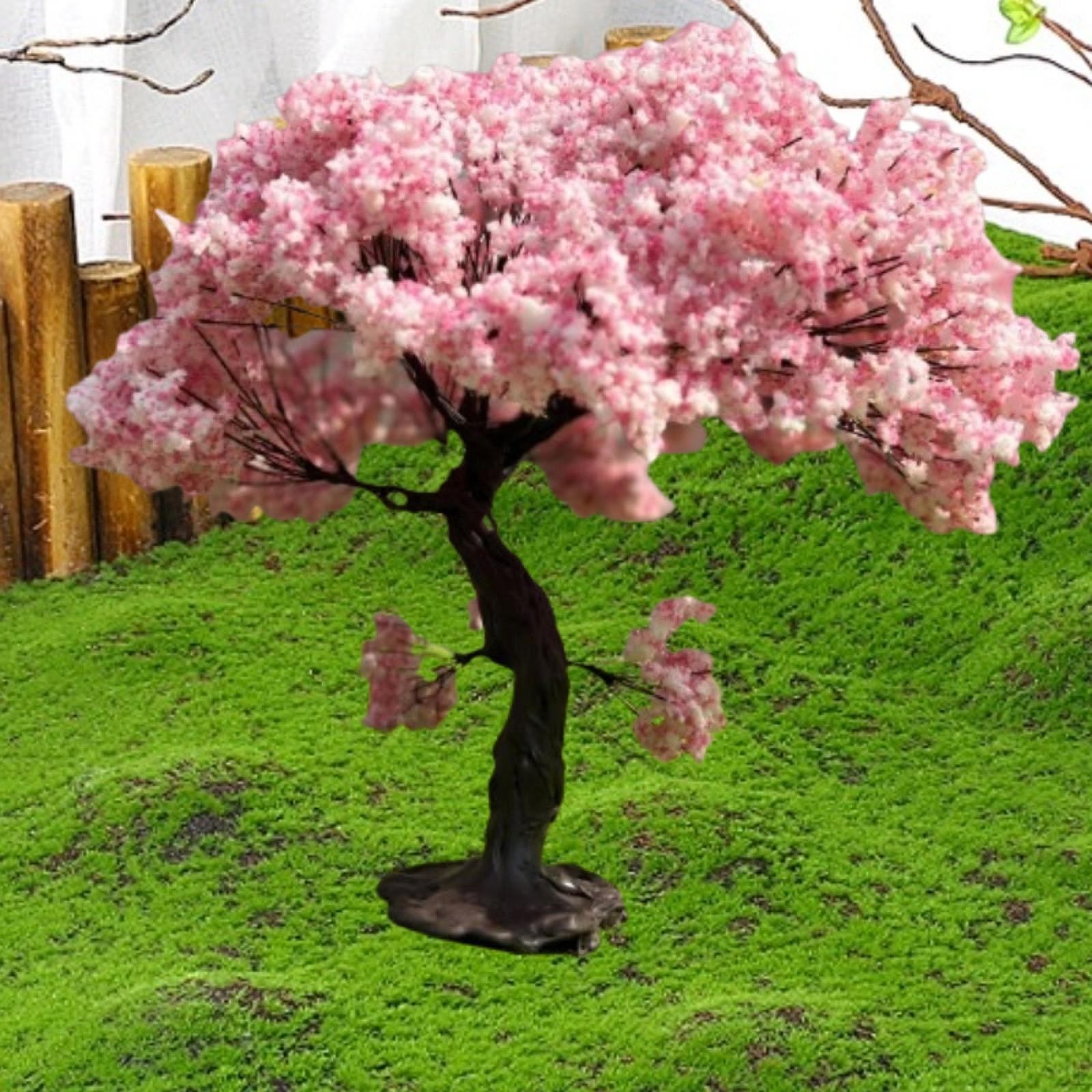 

Модель искусственного цветущего дерева для центра стола и поделок 18cm