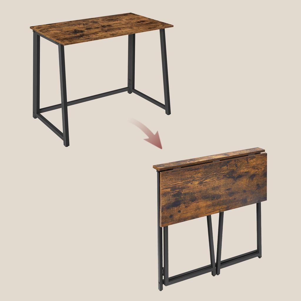 MAX 1.0 Computer Desk - rustic / black legs