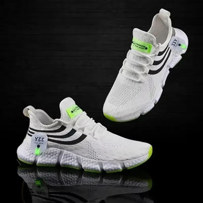 Men's Casual Sports Shoes Mesh Breathable Lightweight Running Shoes Summer Sports 2025 Fashionable Designer Sneakers for Men