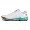 Adidas Wucht P3 Round Toe Lace-Up Synthetic Leather Non-Slip Low-Top Running Shoes Men Running Shoes White Blue DB2171