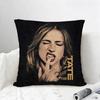 Singer Tate McRae Cushion Cover Natural Linen Pillowcase Set AllinOne Decor for Sofa Bedroom  Chair