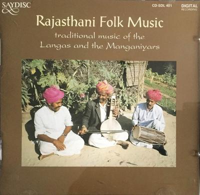 CD DIVERS - Musique Folk du Rajasthan / Traditionnel CDSDL401 Saydisc 1992 Japon Classique Occasion