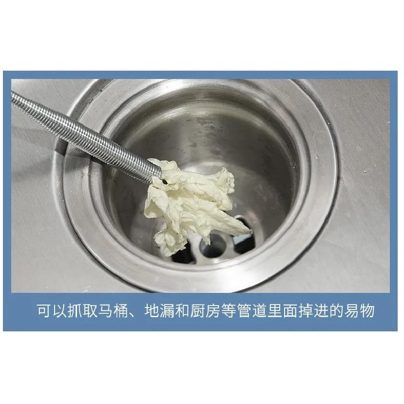 160cm-300cm Flexible Hand Tools 4 Claws Sewer Pick Up Tool Long Reach Spring Grip Grabber Home Tools