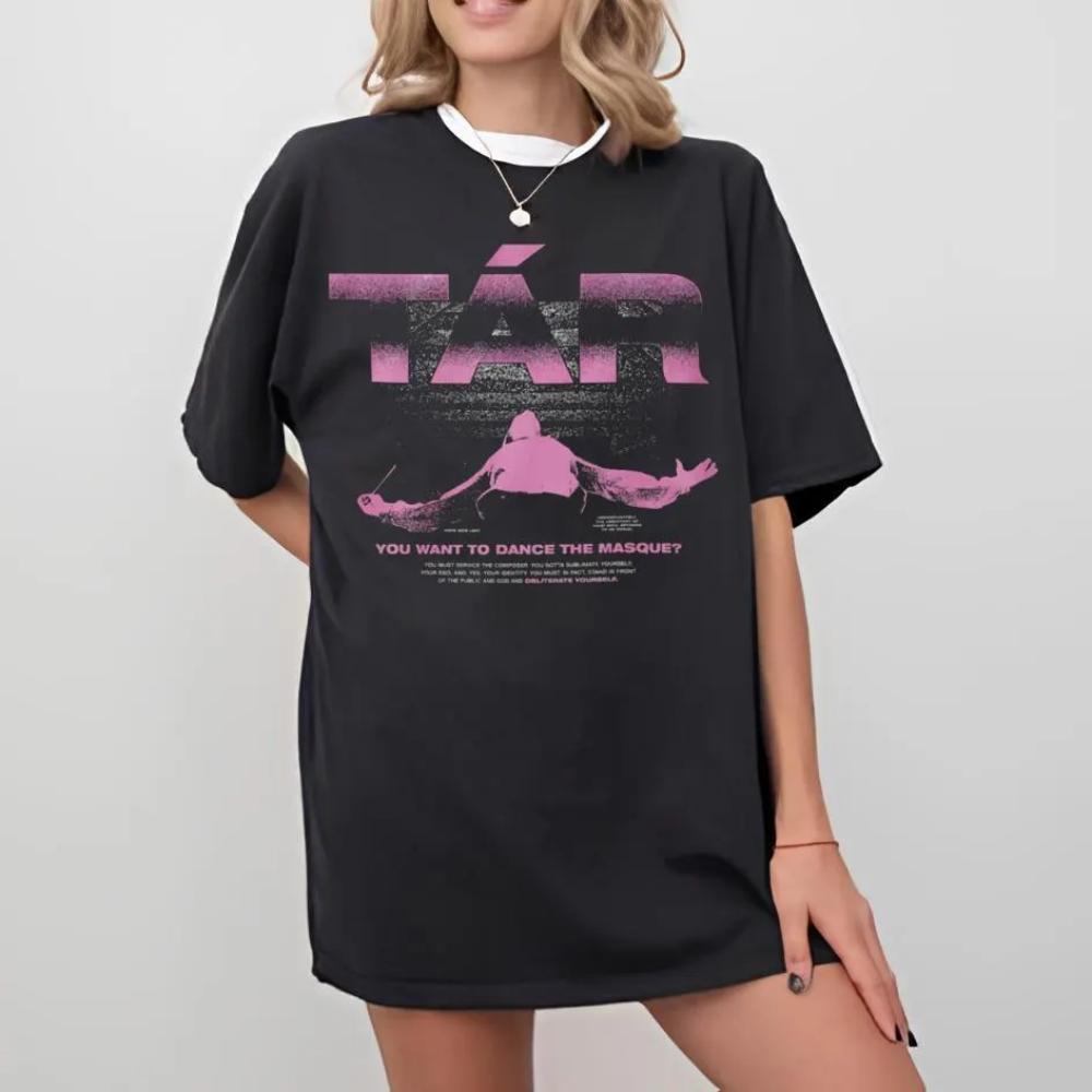 

Tar Movie Vintage Black Tshirt Cate Blanchett Graphic Tee Unisex GarUnisextDyed 1717 Film Fan Gift Retro AllSeason S