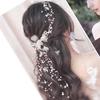 Tuanming Multi-layer Pearl Headband: Elegant Wedding Jewelry Veil Accessory
