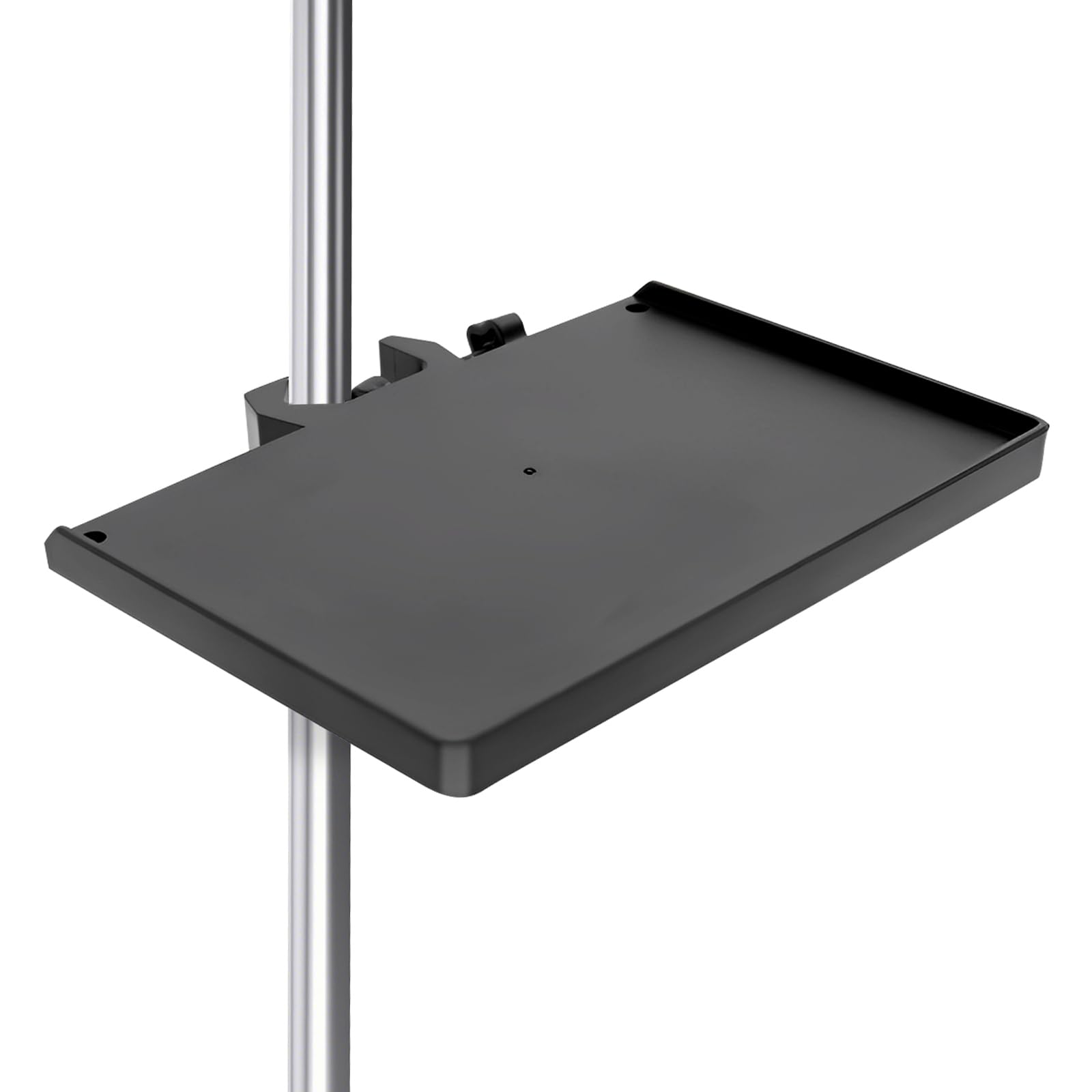 

X-STYLE Metal Microphone Stand Tray, Microphone, Music Stand, Small Item Rest Tray, Sheet Music, Smartphone, Tuner, Pick, Stand Accessory, Black