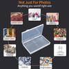 18 Independent Clear Boxes 4x6inch Photo Storage Set for Easy Sorting & Quick Access, Acid-Free Organizer for Stamps & Stickers