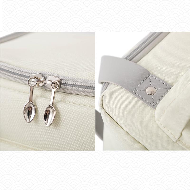 Cartoon Thermische Lunchbox-Tasche für Lebensmittel für Kinder Studenten Tragbare Picknick-Bento-Isolierungs-Lunchpakete für Frauen im Freien Eiskühltasche