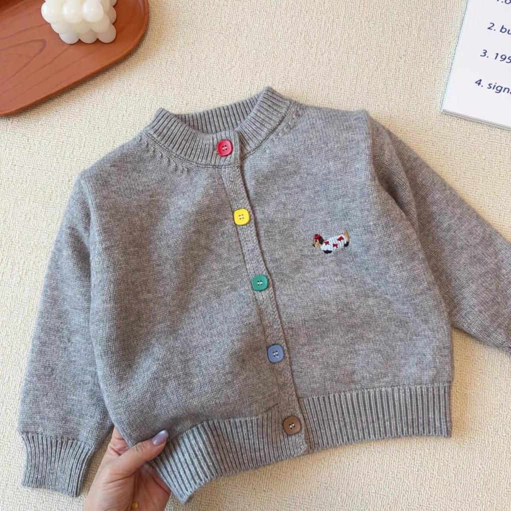 Kids Double Layer Thick Knit Sweater Warm Soft Winter Top for Boys and Girls