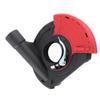5 In Power Grinding Dust Shroud Iron PA66 Red Black Wearproof Surface Grinding Shroud for 125 150 Angle Grinders